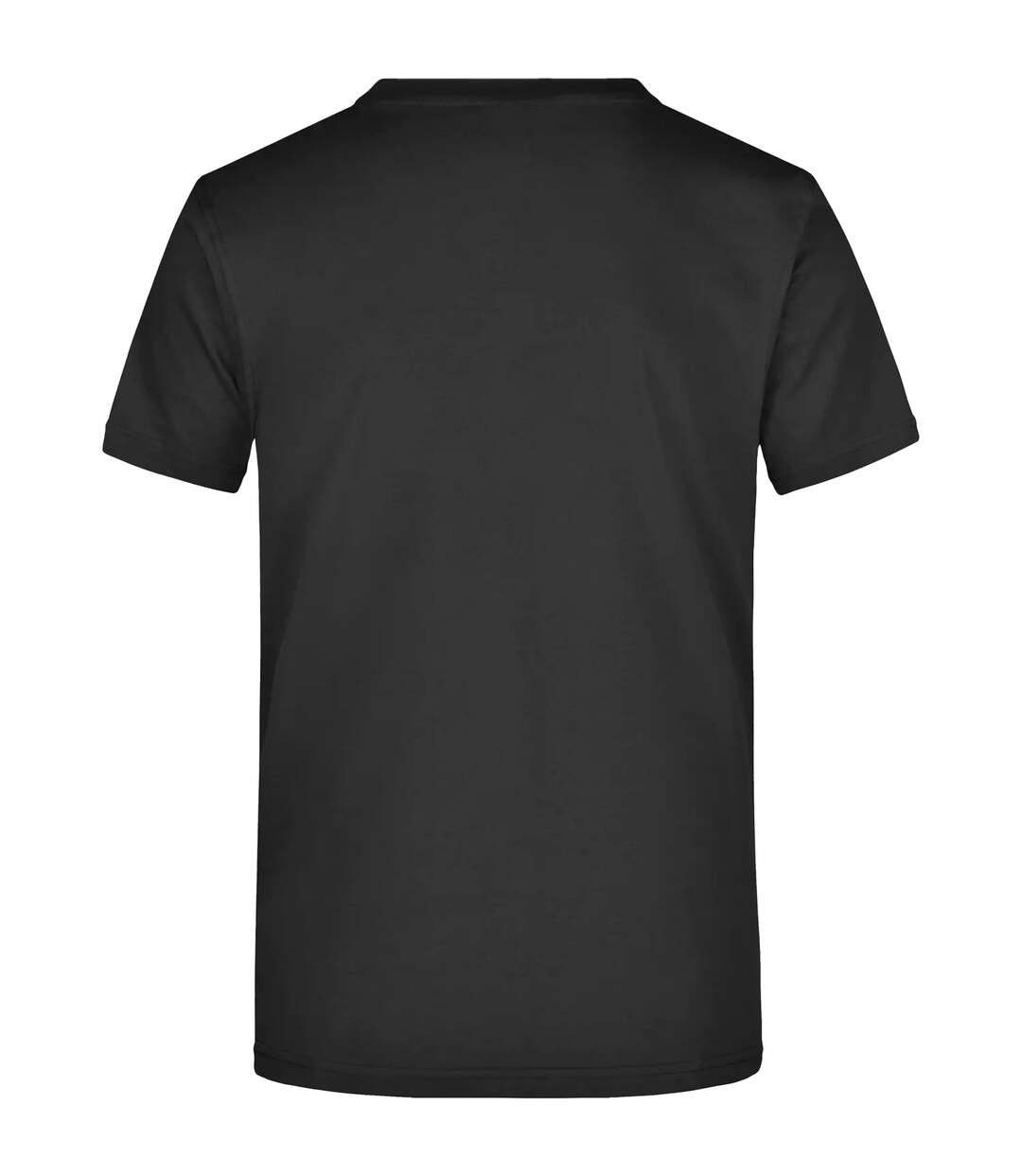 T-shirt Motif/style Uni Homme Noir James And Nicholson-2