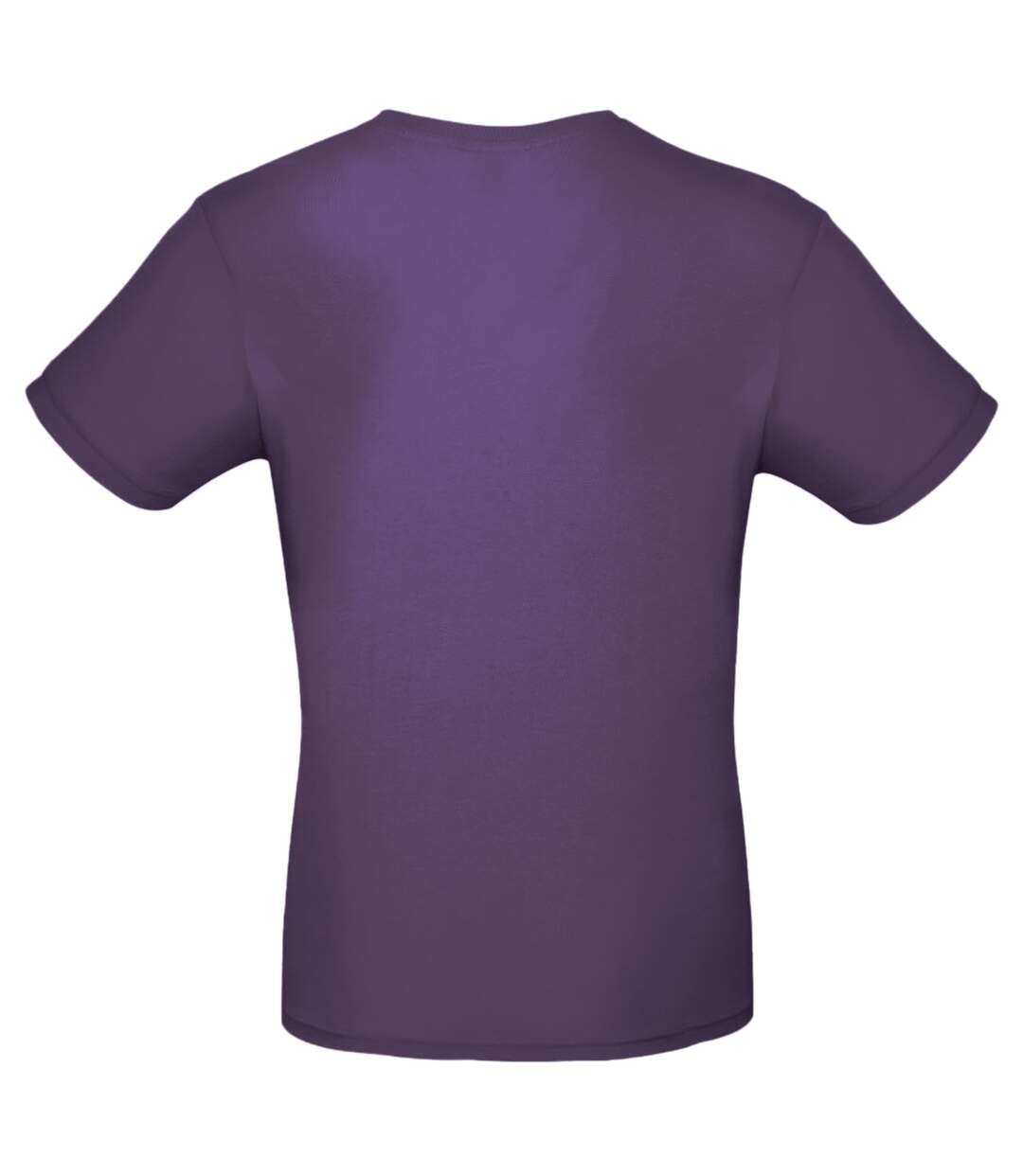 T-shirt manches courtes homme violet B&C