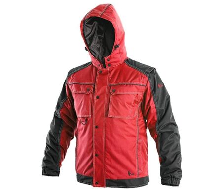 Veste de travail matelassée 2 en 1 - Homme - CXS1210-001 - rouge et noir