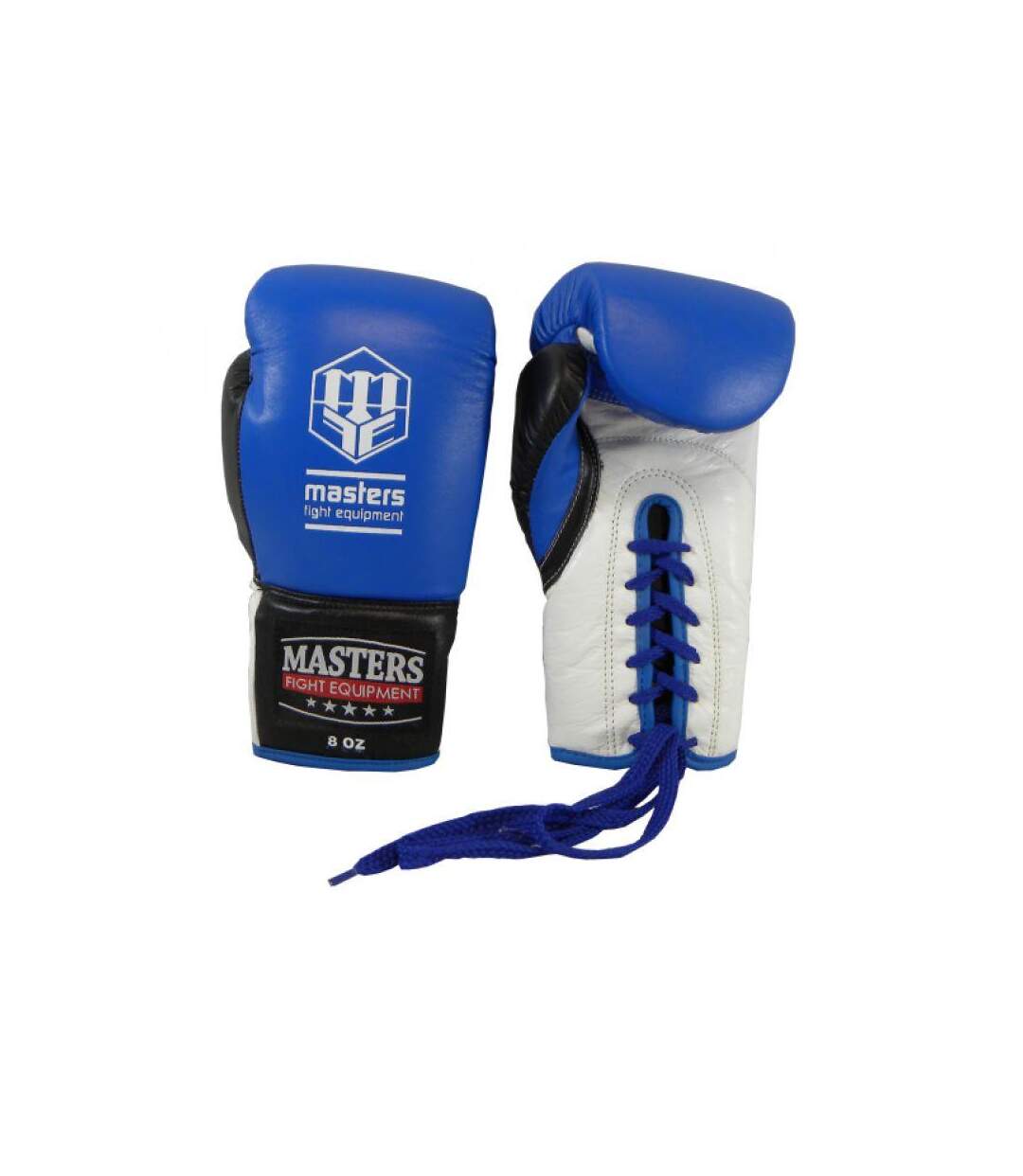 Gants De Boxe Blanc Noir Rouge Masters-3
