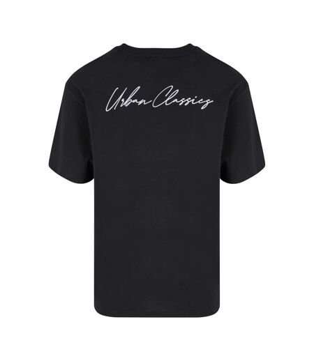 T-shirt Motif/style Signature Homme Noir Urban Classics