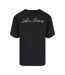 T-shirt Motif/style Signature Homme Noir Urban Classics-2