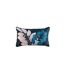 Coussin Déco Imprimé Belline 30x50cm Bleu-1