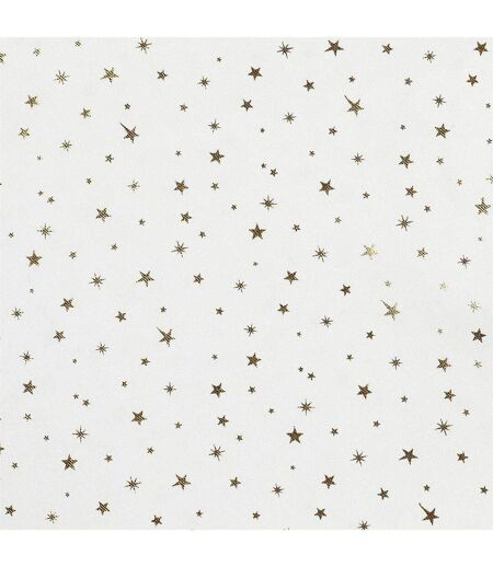 Nappe Rectangulaire Étoile 140x250cm Blanc