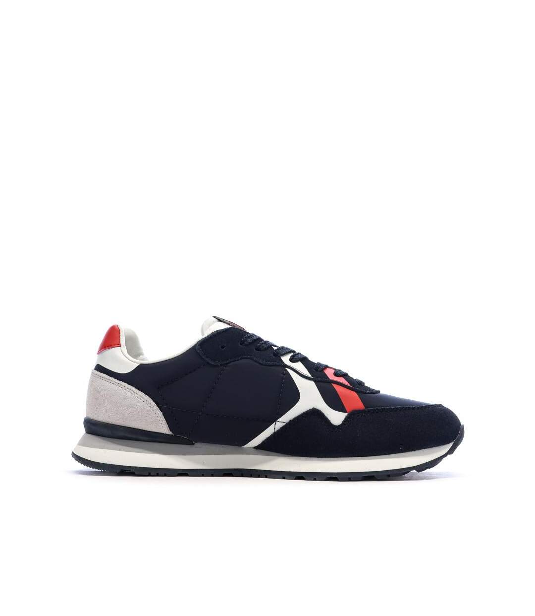 Baskets marine/rouge homme pepe jeans brit road m-2