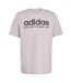 Mens Logo Single Jersey T-shirt Blue Adidas-2