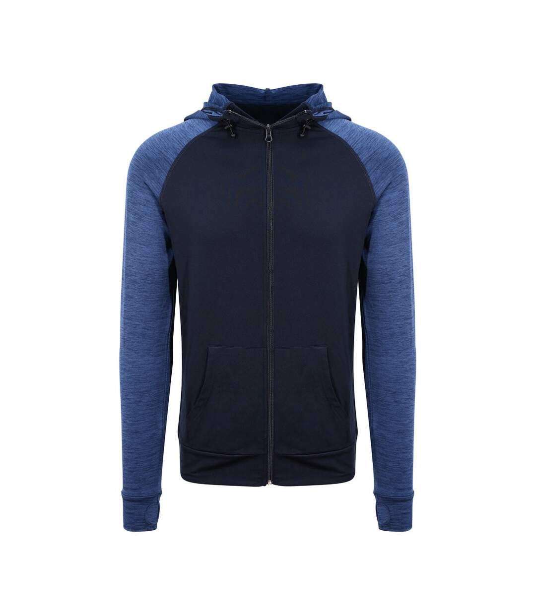 Veste à capuche just cool homme bleu marine AWDis