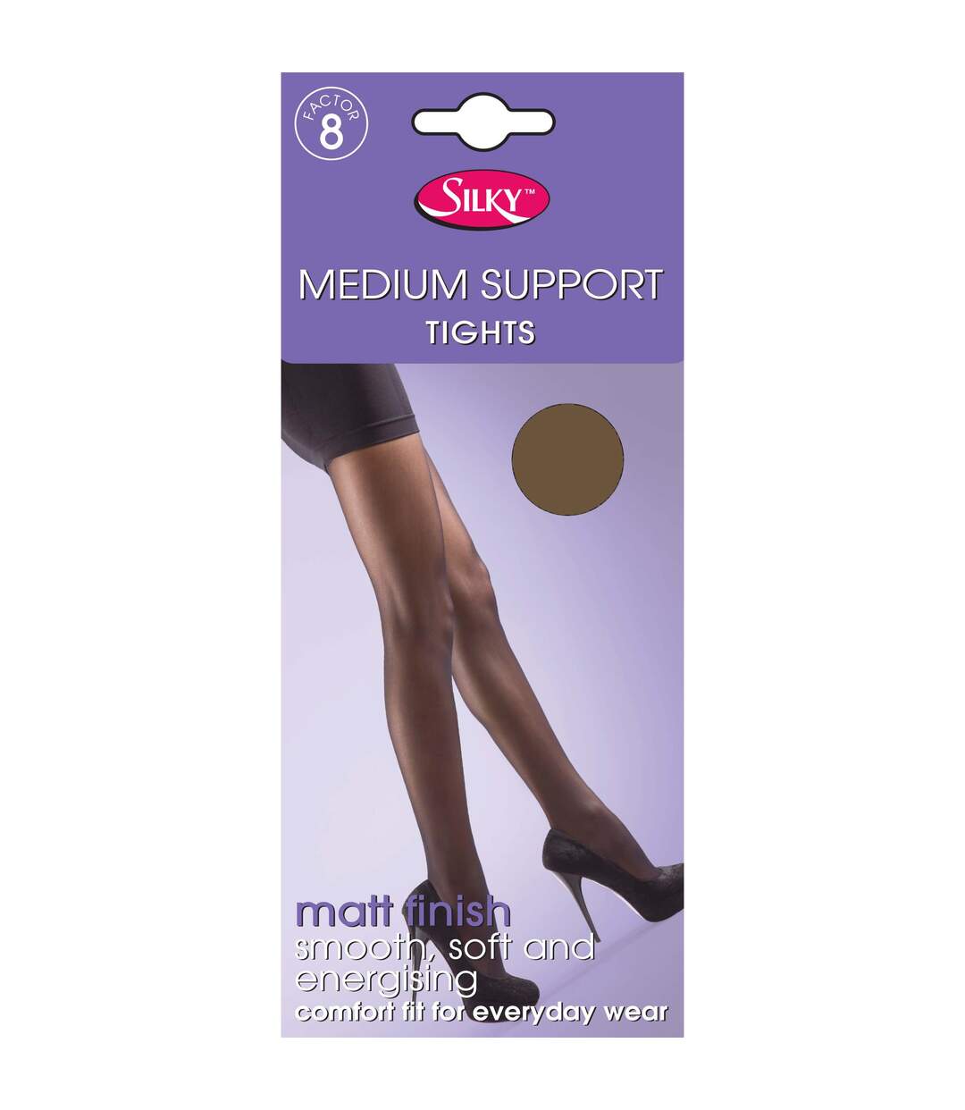 Collants Maintien 1 Paire Femme Chair Silky-2