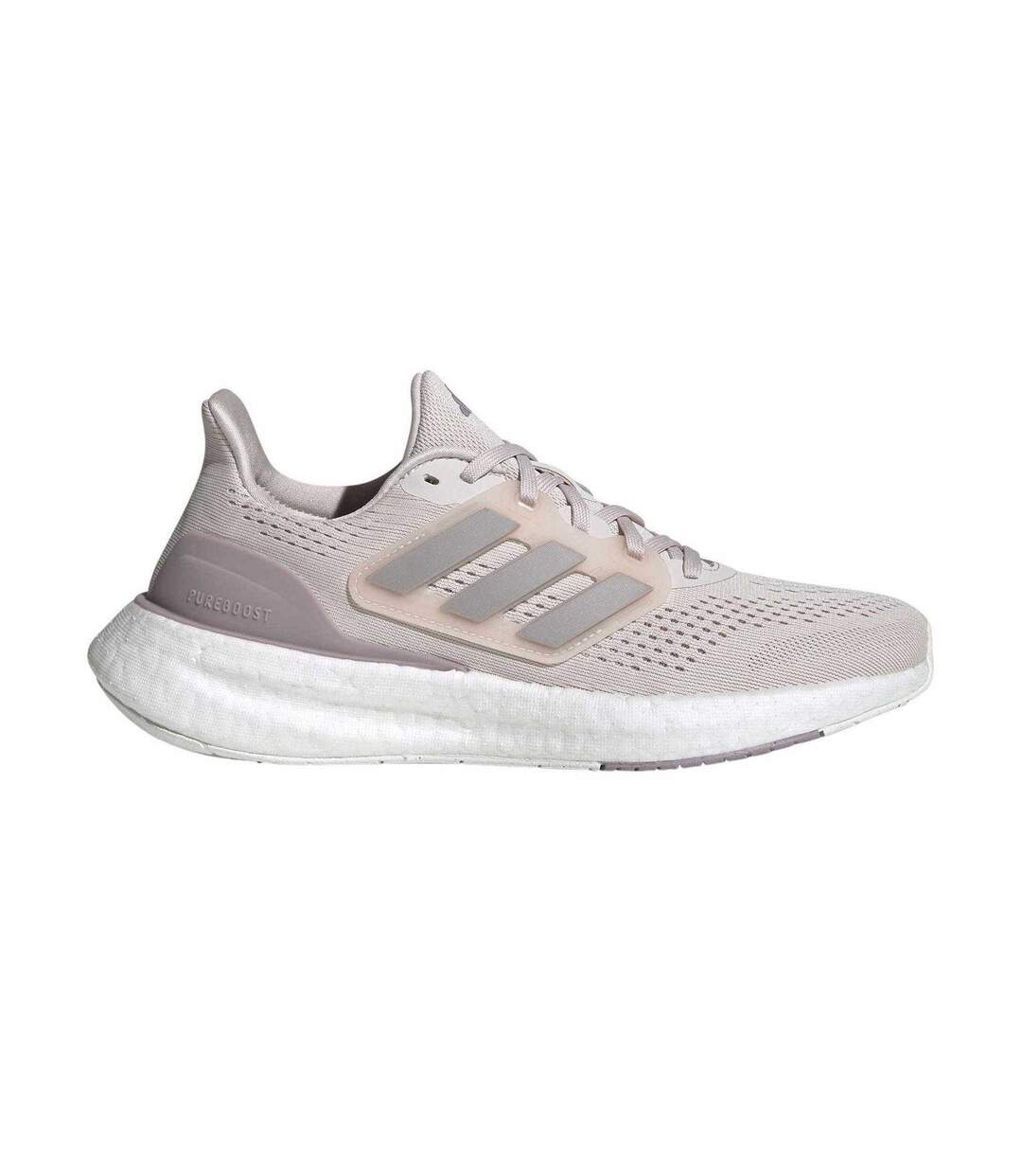 Womens/ladies Pureboost 23 Shoes Putty Adidas-1