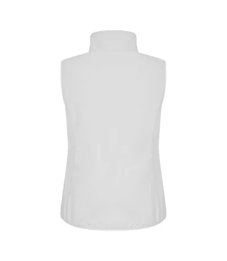 Veste Sans Manches Classic Femme Blanc Clique
