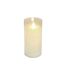 Bougie Ronde LED Verrine 15cm Blanc-1