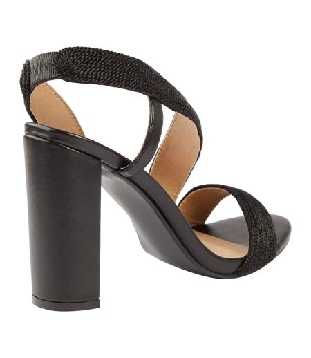 Sandales Femme Noir Where´s That From