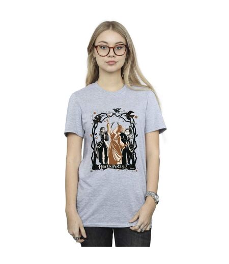 Disney - T-shirt HOCUS POCUS BIRDS - Femme (Gris chiné) - UTBI20246