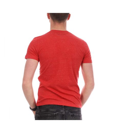 T-shirt Rouge Homme Teddy Smith T-Nark