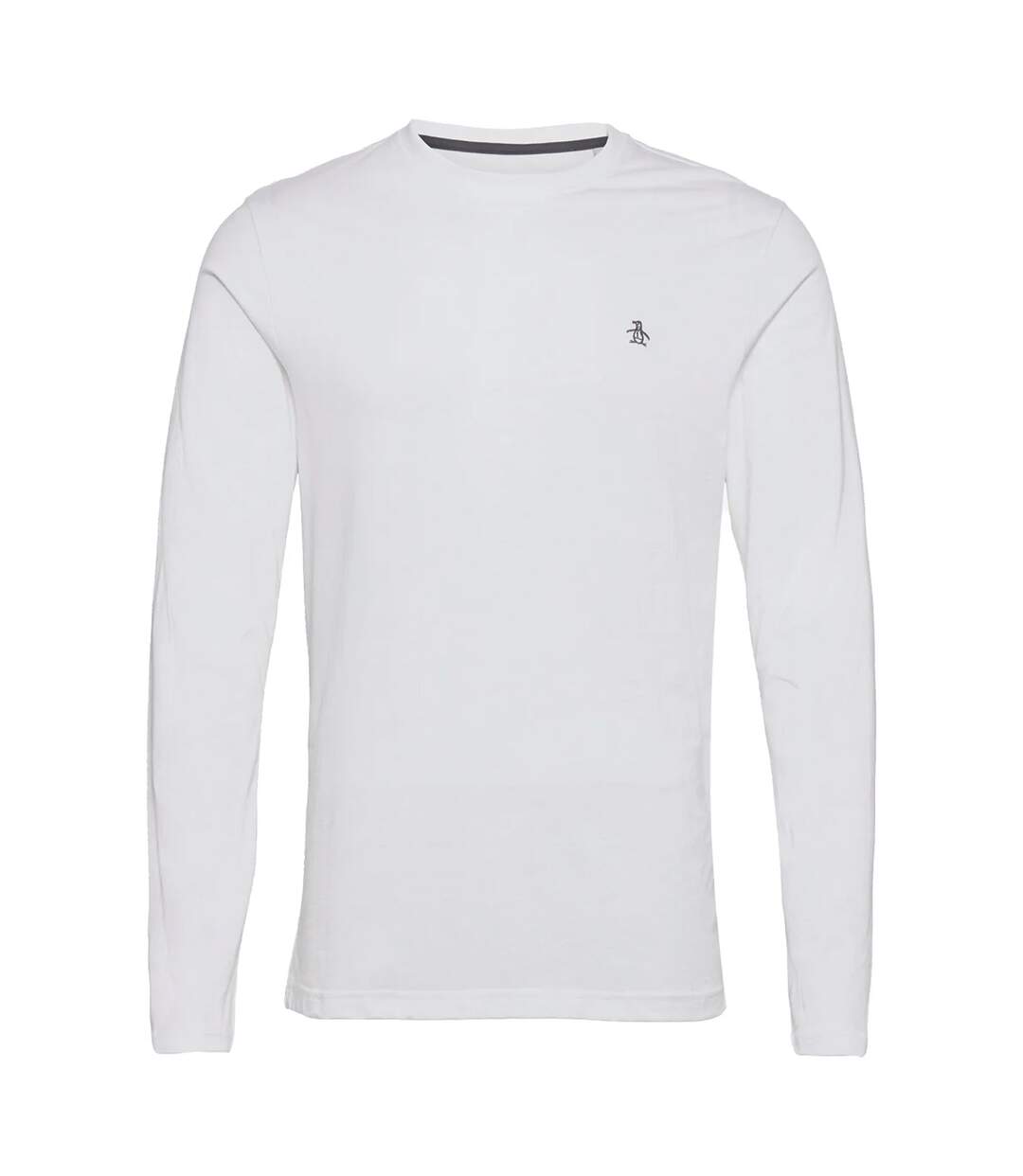 T-shirt Manches Longues Homme Blanc Vif Original Penguin-1