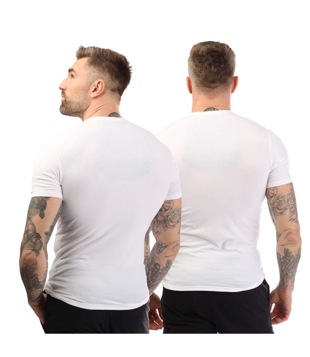 T-shirts Essential Homme Blanc Calvin Klein-2