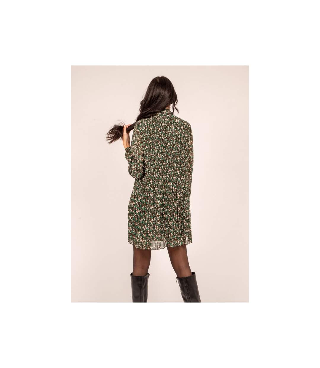 Robe courte motifs IRREELLE - Dona X Lisa-3