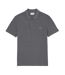Mens Pique Slim Polo Shirt Grey Lacoste-1