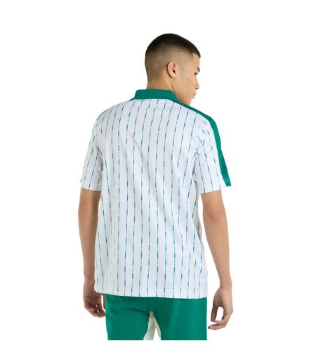 Umbro - Maillot - Homme (Blanc / Vert Quetzal) - UTUO2126