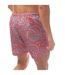 Short De Bain Homme Rouge Bleu Marcelo Burlon-2
