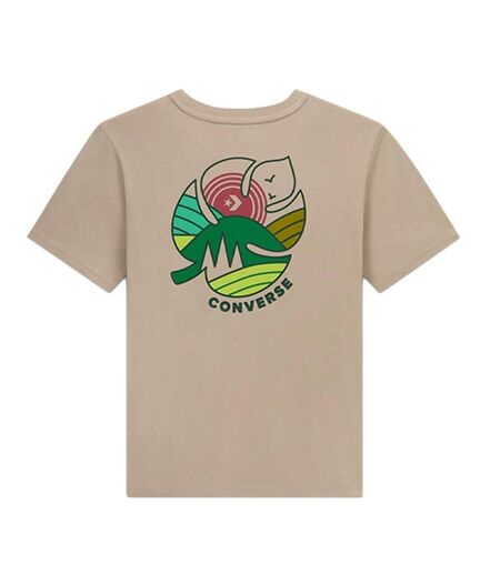 T-Shirt beige homme converse outdoor leaf