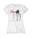 Prince - T-shirt TAKE ME WITH U - Femme (Blanc) - UTRO745-1