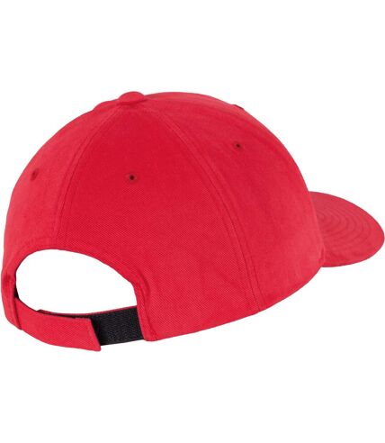 Flexfit by Yupoong Brushed Twill Mid-Profile Cap (Red) - UTRW7688