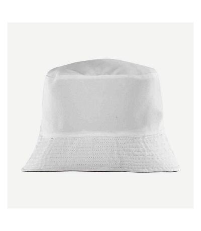 Mens core reversible bucket hat white/white Result Genuine Recycled