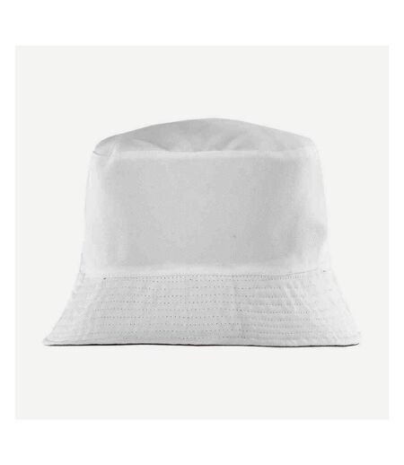 Mens core reversible bucket hat white/white Result Genuine Recycled