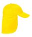 Casquette légionnaire enfant jaune Beechfield-1