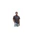 T-shirt Motif/style Signature Homme Noir Délavé Tommy Jeans-1
