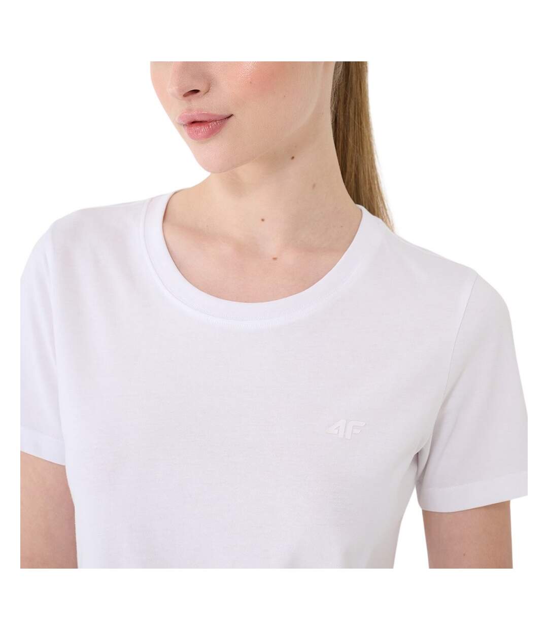 T-shirt F2356 Femme Blanc 4F-4