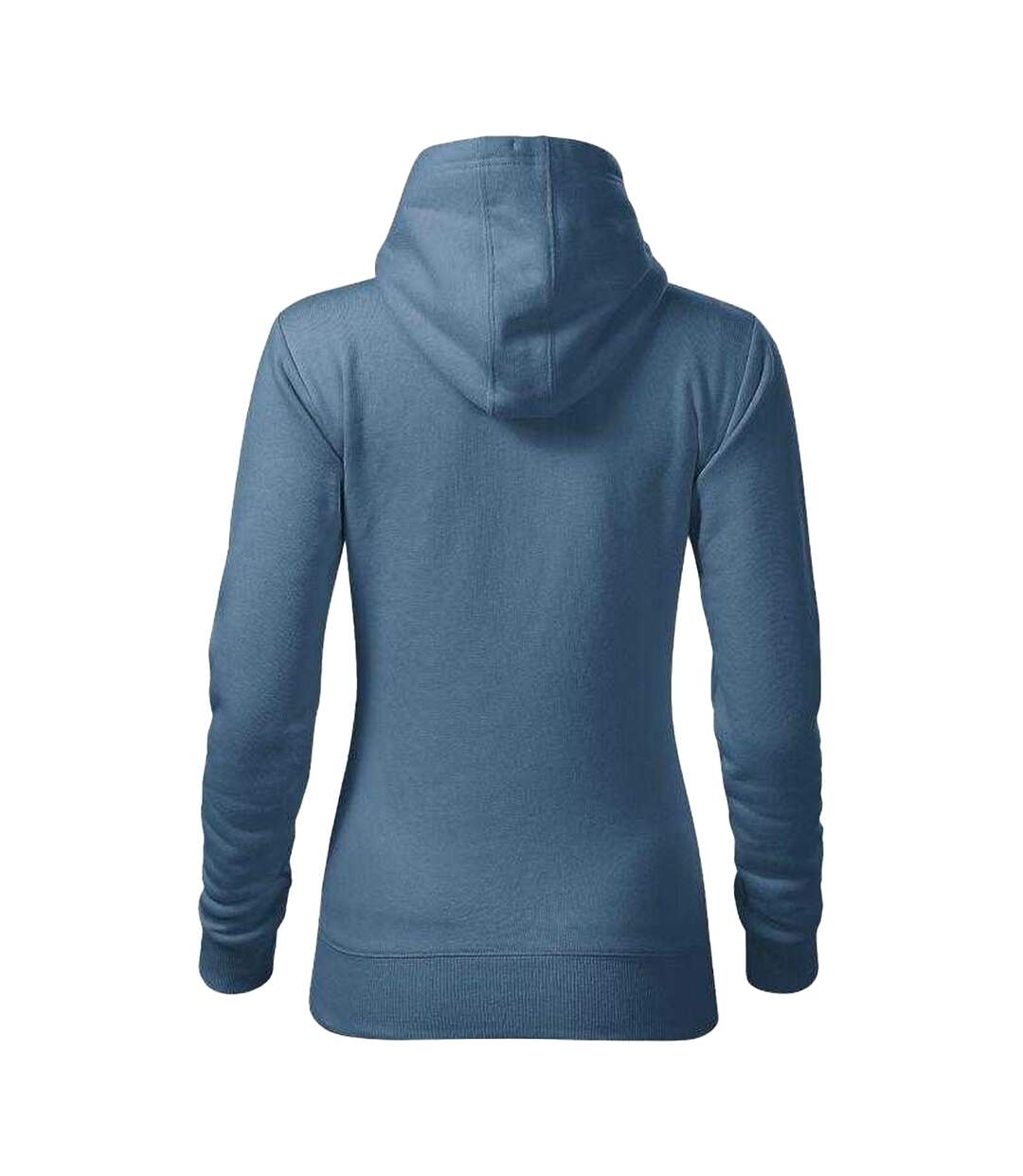 Sweat À Capuche Cape Femme Bleu Clair Malfini-2