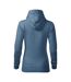 Sweat À Capuche Cape Femme Bleu Clair Malfini-2