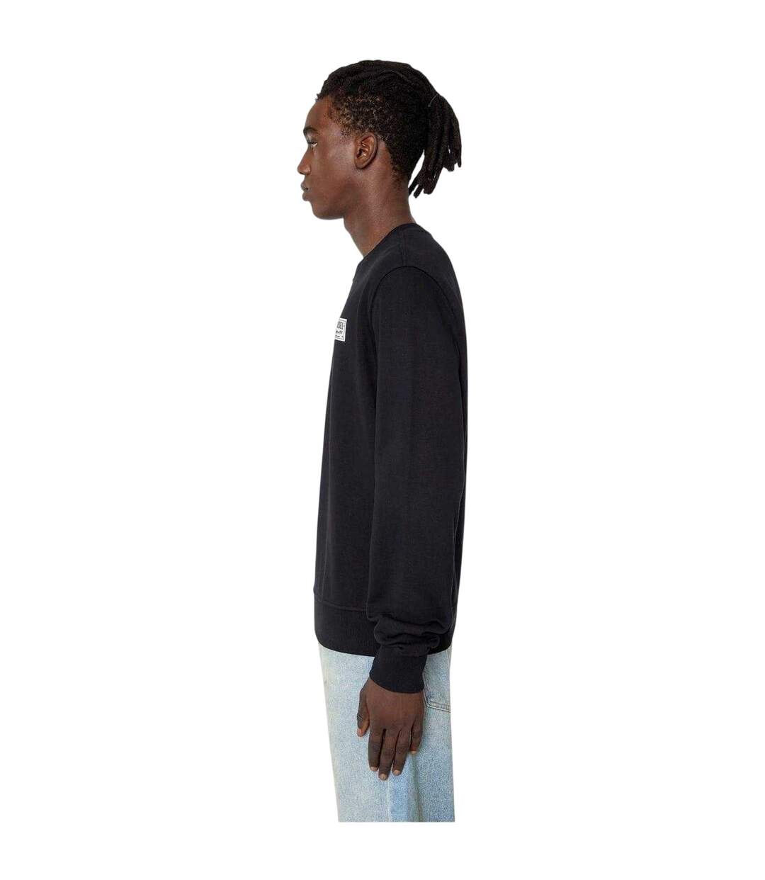 Sweat Motif/style Logo Homme Noir Diesel-4