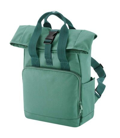 Bagbase Roll Top Recycled Twin Handle Knapsack (Sage Green) (One Size) - UTRW8486