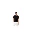 Mens Pima Cotton Short-sleeved Polo Shirt Black Lacoste-1