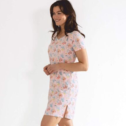 Maxi t-shirt rose