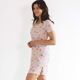 Maxi t-shirt rose-5