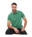 Mens Garment Dyed Regular Polo Shirt Green Tommy Hilfiger-4