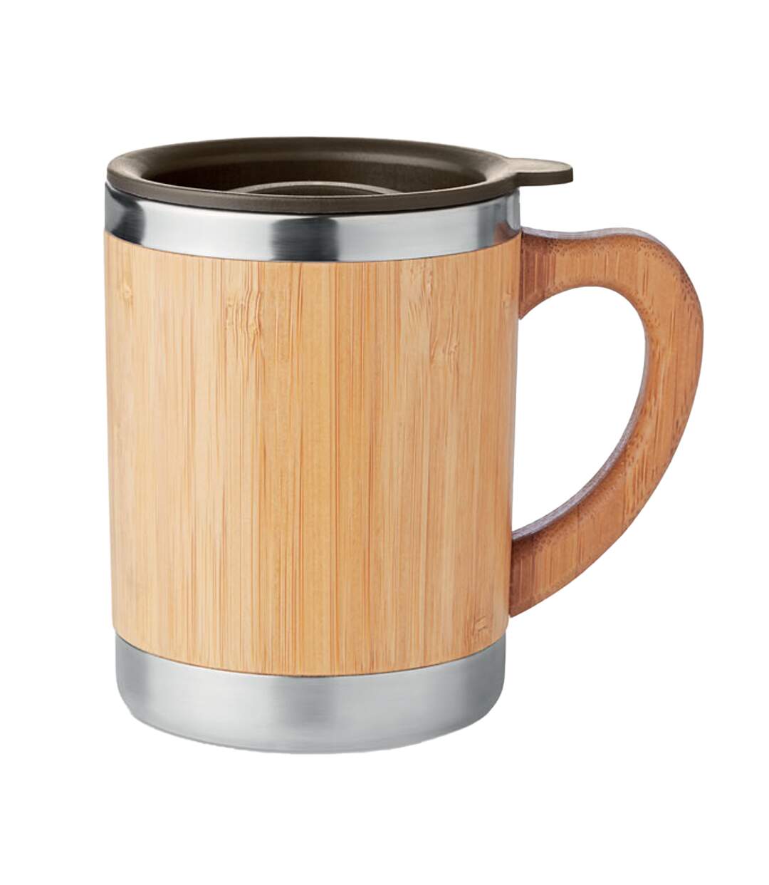 Mug mokka taille unique bois MidOcean-1