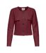Blazer bordeaux femme jdy ally - l-1