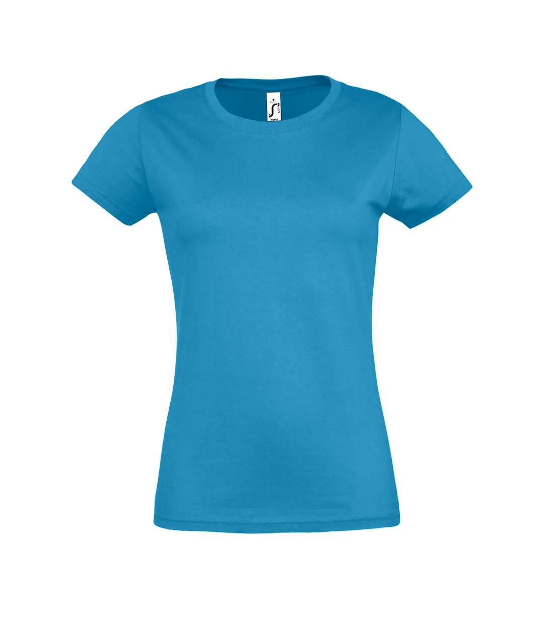 SOLS Womens/Ladies Imperial Heavy Short Sleeve T-Shirt (Aqua) - UTPC291-1