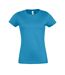 SOLS Womens/Ladies Imperial Heavy Short Sleeve T-Shirt (Aqua) - UTPC291