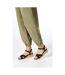 Sandales Motif/style Corde Décorative Ischia Femme Noir Geox-1