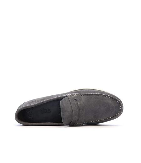 Mocassins gris homme tbs palerme