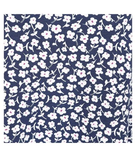 Womens/ladies Buttercups Jersey Midi Skirt Blue White Lazy Jacks
