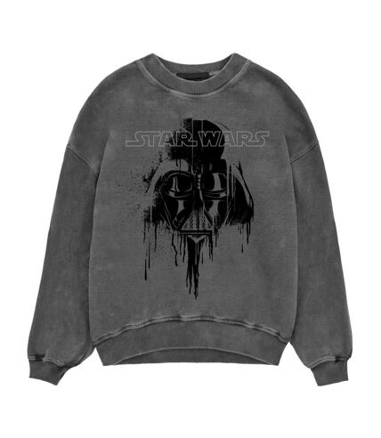 Star Wars Unisex Adult Darth Vader Drips Sweatshirt (Black) - UTHE1274