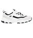 Mens Logo Low Cut Flat Trainers White Black Skechers-1