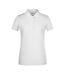 Polo Basic Femme Blanc James And Nicholson-1
